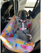 "Ero Soft" dog car seat Hau are you summer size S/M/L
