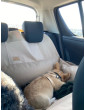 "Ero Soft" dog car seat BEIGE size S/M/L