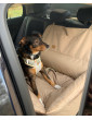 "Ero Soft" dog car seat BEIGE size S/M/L