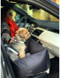 "Ero Soft" dog car seat BLACK size S/M/L