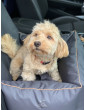 "Ero Soft" dog car seat GREY size S/M/L
