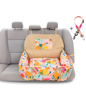 "Ero Soft" dog car booster seat HAU ARE YOU SUMMER size L