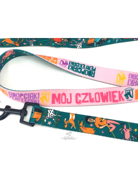 Adjustable dog leash bieGAJ
