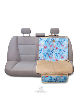Mata ochraniacz kanapy pod fotelik isofix dla dziecka Psyrenki