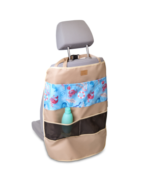 Kick mat with pockets for kids Sea dog