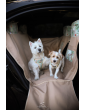 Kuko+ dog seat cover "Countryside" WITH SEAT BELT