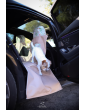 Kuko+ dog seat cover "Countryside" WITH SEAT BELT
