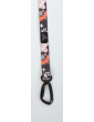 Dog leash with hip belt 3m Dog is in the air