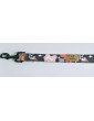 Dog leash with hip belt 3m Dog is in the air