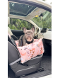 "Ero Soft" Flower HAUer Dog Car Seat size S/M/L