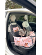 "Ero Soft" Flower HAUer Dog Car Seat size S/M/L