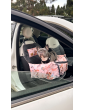 "Ero Soft" Flower HAUer Dog Car Seat size S/M/L