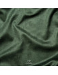Orthopedic dog mattress Green Recycled Velvet with bone shaped pillow