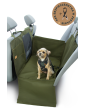 Dengu 2/3 car seat cover for dog Olive green