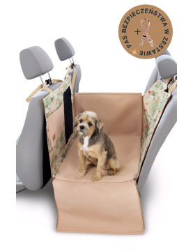 Dengu 2/3 car seat cover for dog Countryside