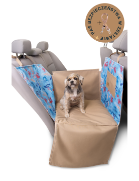 Dengu car seat cover for dog Sea dog WITH SEAT BELT