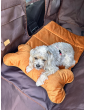 Costa roll-up dog travel bed  VELVET COGNAC