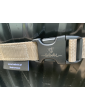 "Ero Soft" dog car seat VELVET water repellent BEIGE size S/M/L WITH SEAT BELT