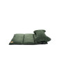 Costa roll-up dog travel bed EMERALD GREEN RECYCLING VELVET