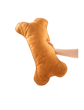 Cube Pillow for Dogs Cognac Colour size S/M