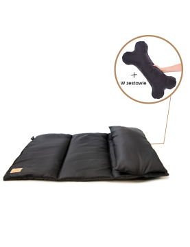 Costa roll-up travel bed Mono Black