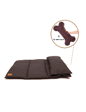 Costa roll-up travel bed Mono Brown