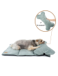 Costa roll-up dog travel bed  VELVET MINT