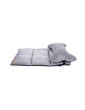 Costa roll-up dog travel bed  VELVET ASH GREY