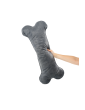Costa roll-up travel bed GREY RECYCLED VELVET