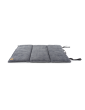Costa roll-up travel bed GREY RECYCLED VELVET