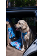 Kuko+ dog seat cover "Sea dog" WITH SEAT BELT