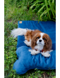 Costa roll-up dog travel bed  VELVET NAVY BLUE