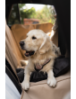 Kuko+ dog seat cover "Mono Beige" WITH SEAT BELT